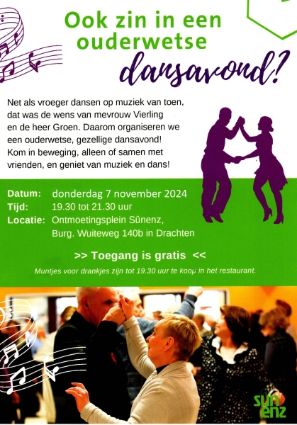 flyer dansavond november